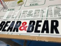 Bear & Bear - laser cut acrylic