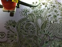 Paper lasering