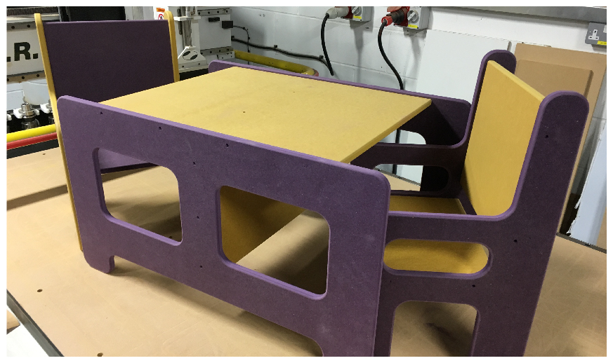 CNC cut children's furniture