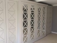 Fretwork -  mirrored wardrobes